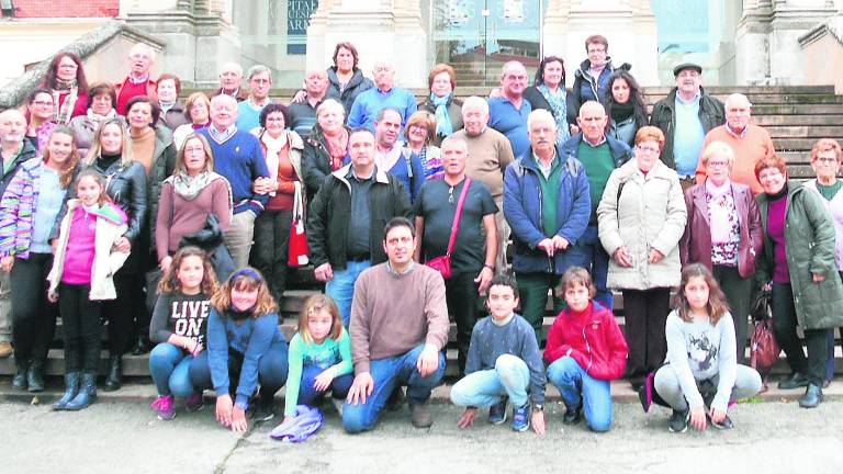 Viaje del PSOE para conocer la ciudad minera Viaje del PSOE para conocer la ciudad minera