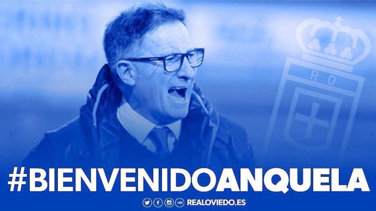 Anquela, nuevo entrenador del Real Oviedo