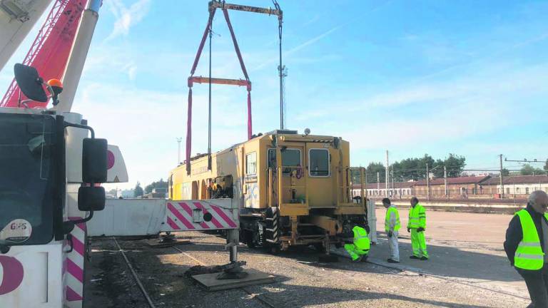 Avances en las obras del ramal ferroviario Linares-Vadollano Avances en las obras del ramal ferroviario Linares-Vadollano