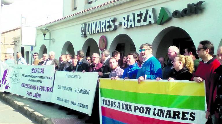 Vía verde al ramal de tren Vadollano con Madrid-Cádiz