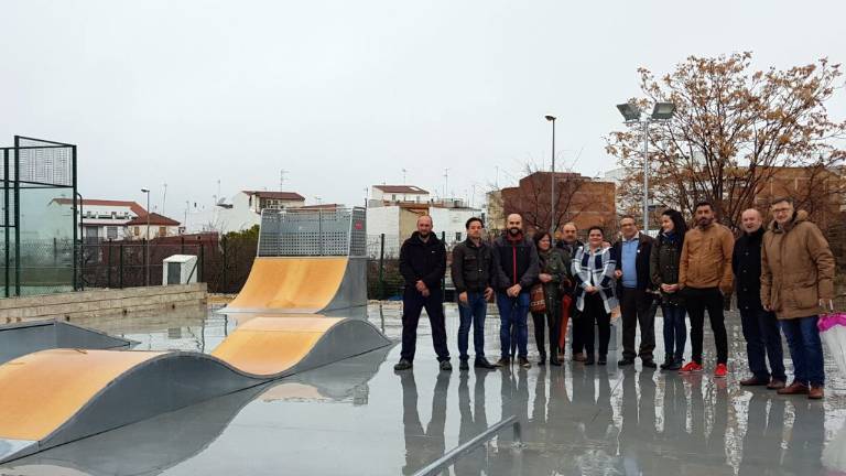 Inauguración de una pista de skate en Torredonjimeno Inauguración de una pista de skate en Torredonjimeno