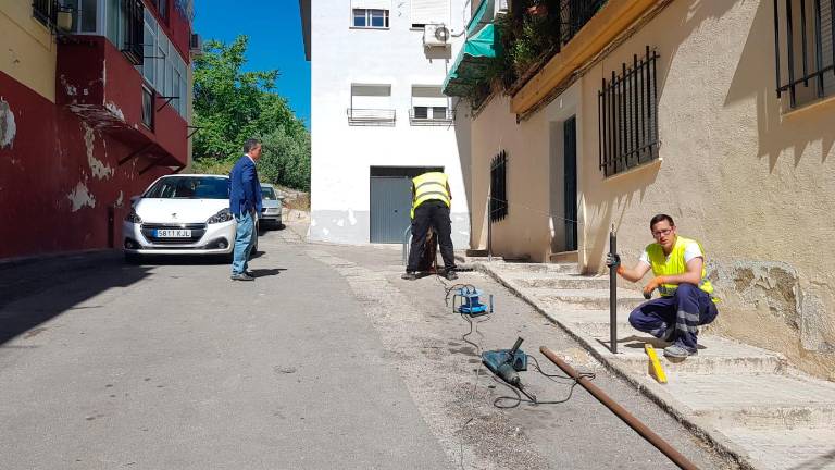 Obras de mejora de la accesibilidad en la calle Alcalde Cancio Uribe Obras de mejora de la accesibilidad en la calle Alcalde Cancio Uribe