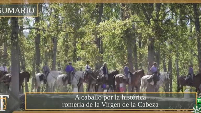 “TodoCaballo” vive de cerca la romería de La Morenita