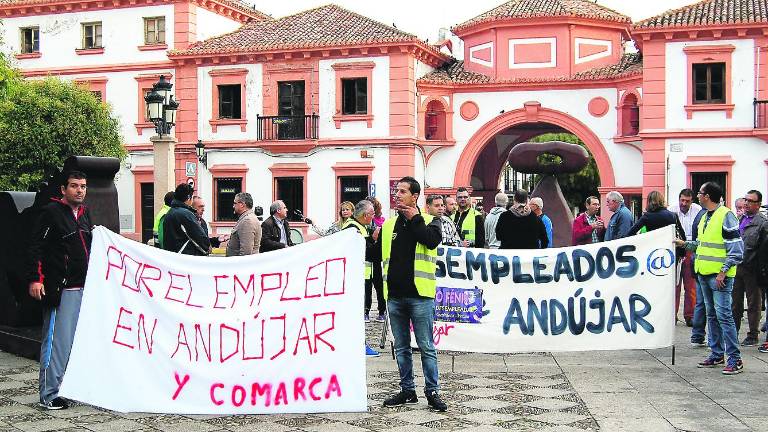 Marcha hasta Jaén por un empleo