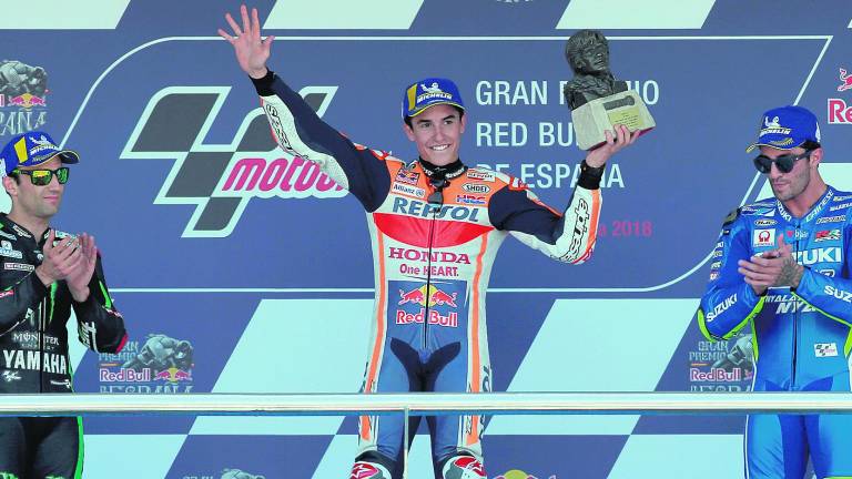 Márquez toma el mando