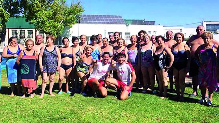 Los arjoneros prefieren hacer Aquagym