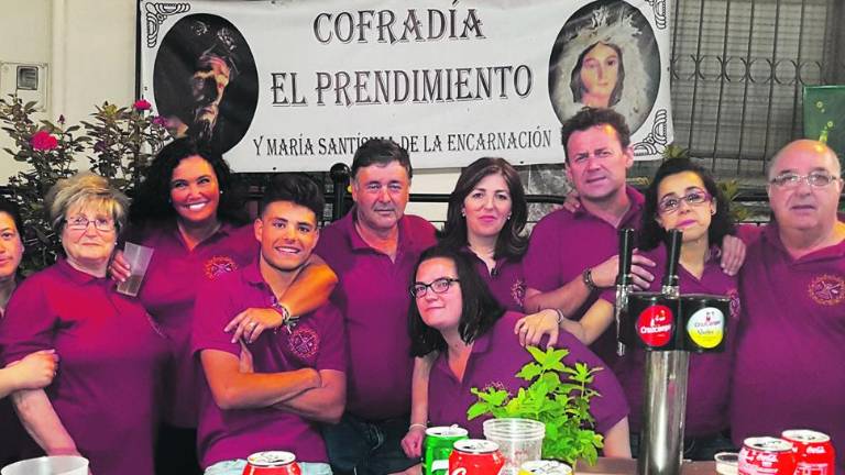 La Cofradía del Prendimiento, en la verbena La Cofradía del Prendimiento, en la verbena