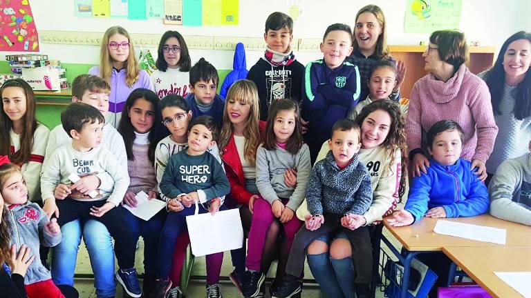 Tertulia de escolares en Vilches Tertulia de escolares en Vilches