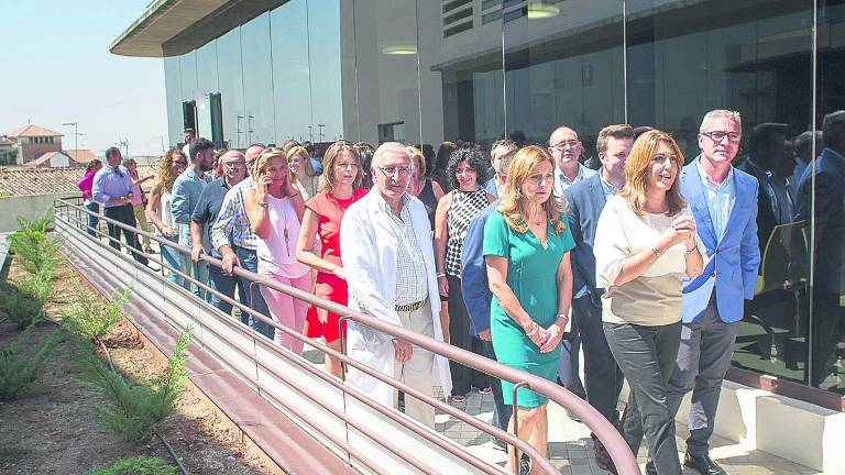 Susana Díaz ensalza la mejora sanitaria de Bailén