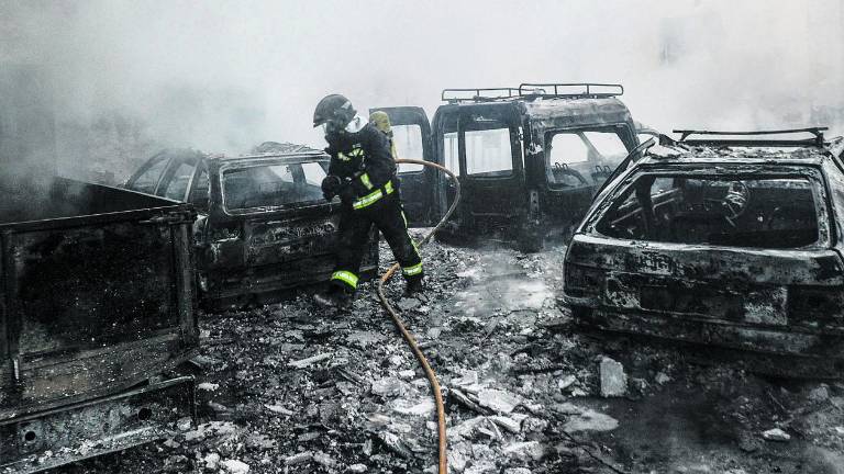 El alcalde dice que el fuego de Vaciacostales fue “provocado” El alcalde dice que el fuego de Vaciacostales fue “provocado”