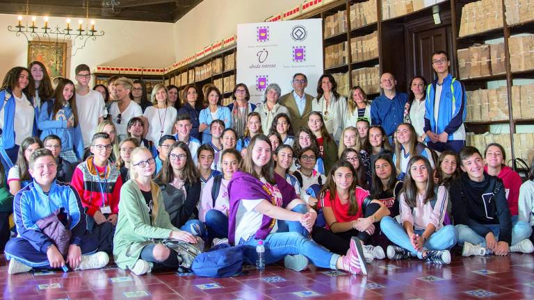 Alumnos de Erasmus+ en el archivo Alumnos de Erasmus+ en el archivo