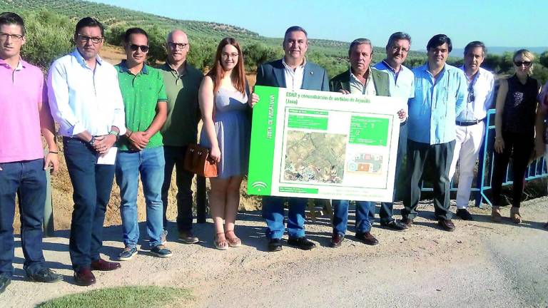 Comienzan las obras para la depuradora de Arjonilla