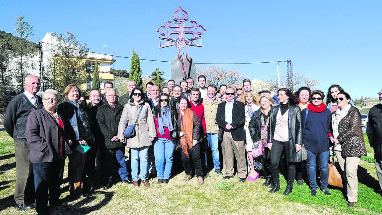 Un bello tributo al peregrino a 1.148 kilómetros del jubileo Un bello tributo al peregrino a 1.148 kilómetros del jubileo
