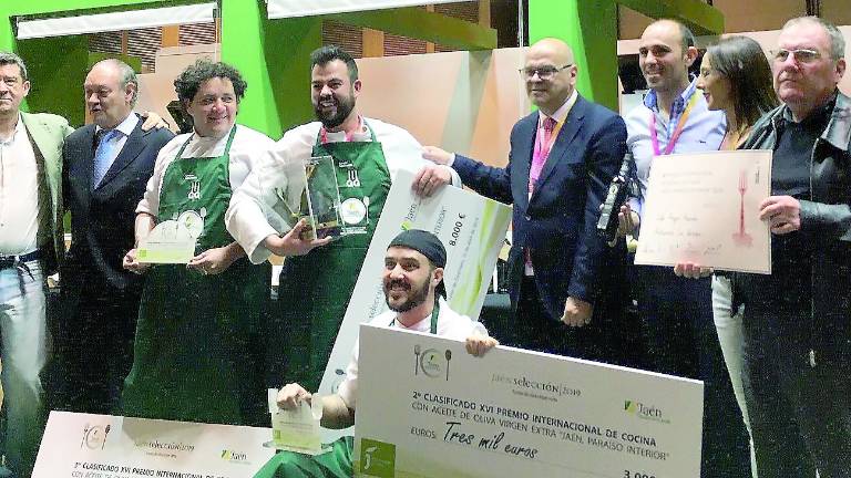 Premio a la innovación en la cocina con aove de Jaén Premio a la innovación en la cocina con aove de Jaén