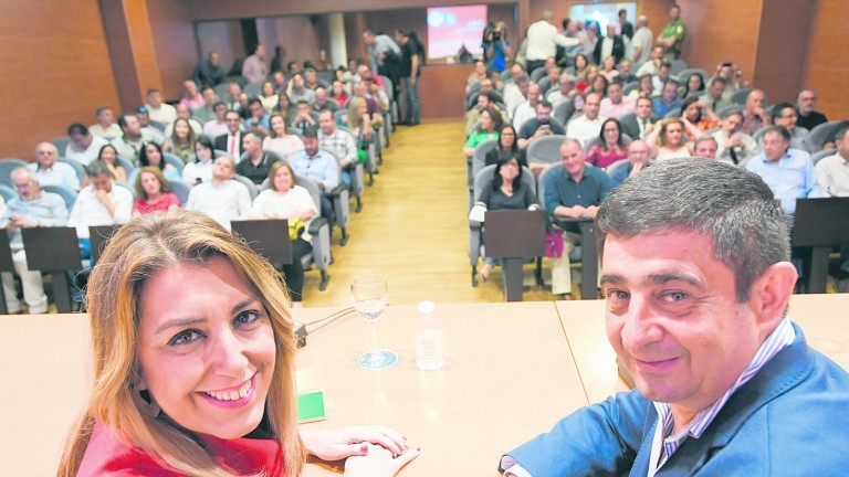 Cónclave de la líder del PSOE andaluz con cargos jiennenses