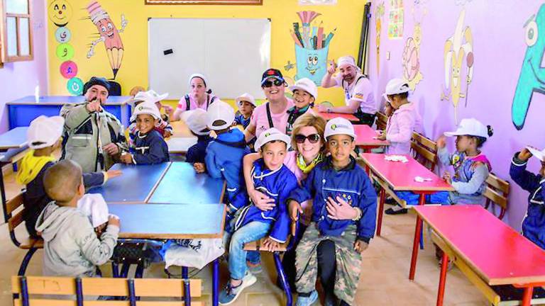 El lado solidario de las dos ruedas El lado solidario de las dos ruedas