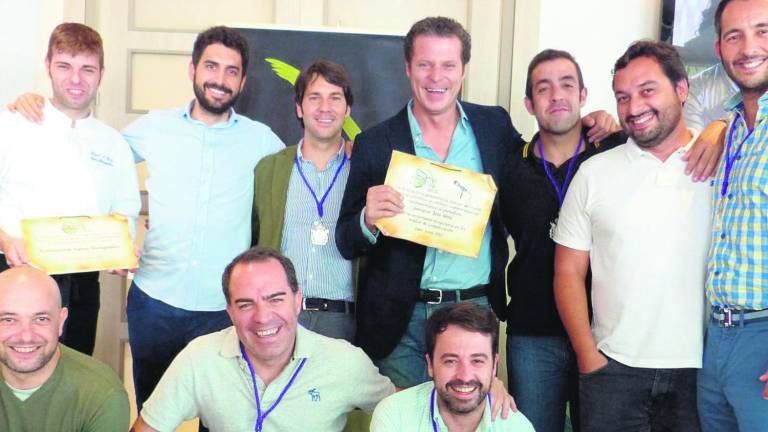 Homenaje al periodista Jota Abril Homenaje al periodista Jota Abril