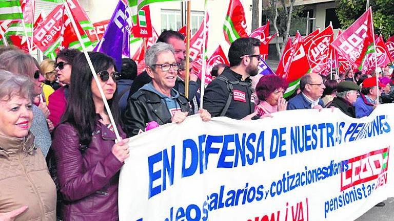 Pensionistas insisten en que la subida del 3% es “insuficiente”