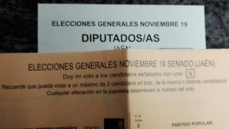 El encabezado “noviembre 19” no invalida las papeletas electorales