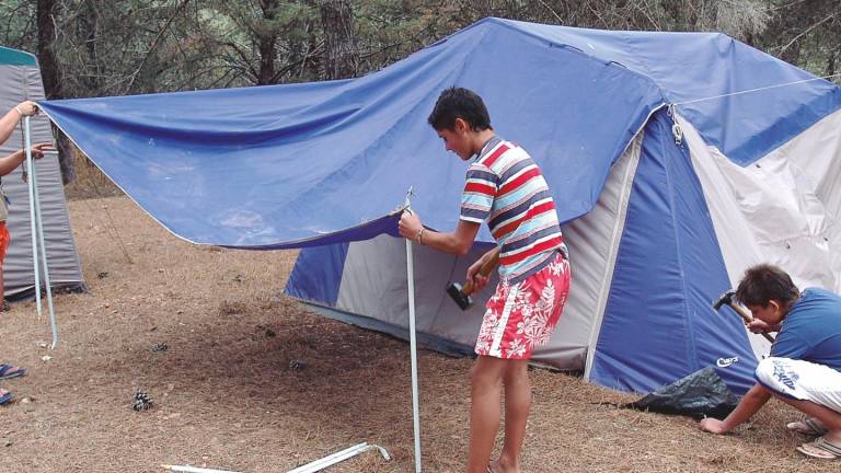 La temporada alta de los campings pasa de largo