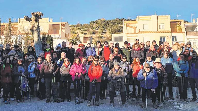 <i>Participantes en la ruta. </i>
