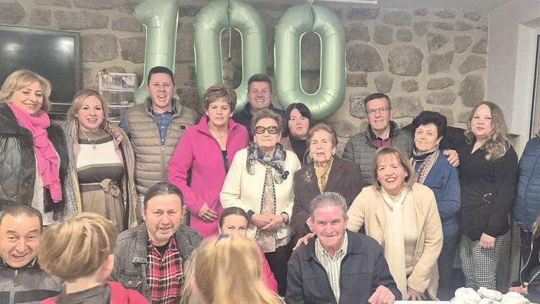El Mármol celebra los 100 años de Catalina Garrido