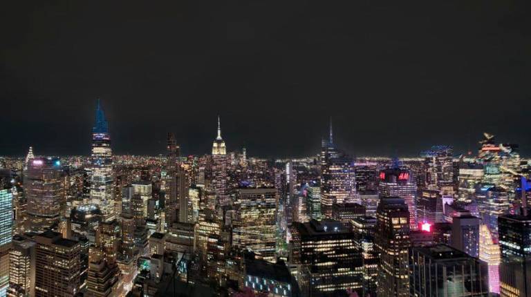 Anochece en Manhattan, un equipo de Diario JAÉN grabó un espectáculo sin igual