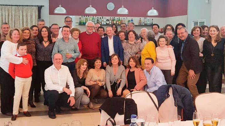 Jubilación muy emotiva en los Salones Venecia de Andújar
