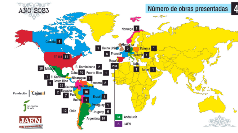 El Premio de Novela de Diario JAÉN engancha a hispanoamérica y echa raíces por el mundo