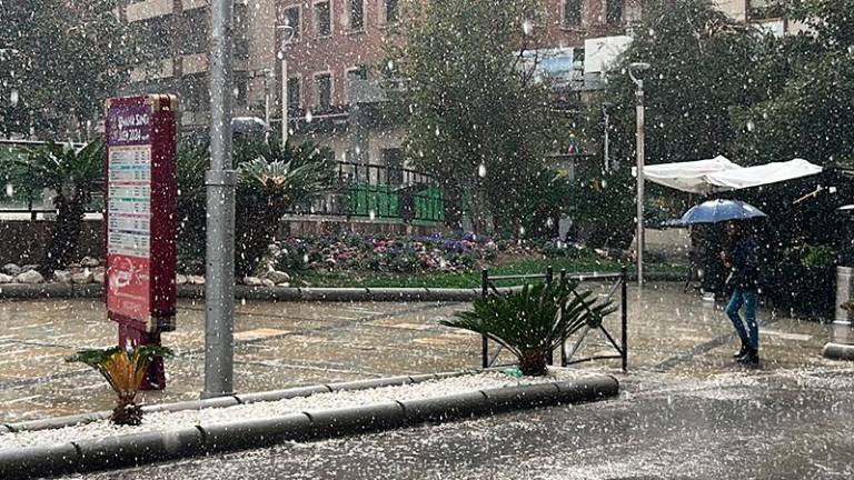 Aviso por fuertes lluvias y granizo en estas zonas de Jaén