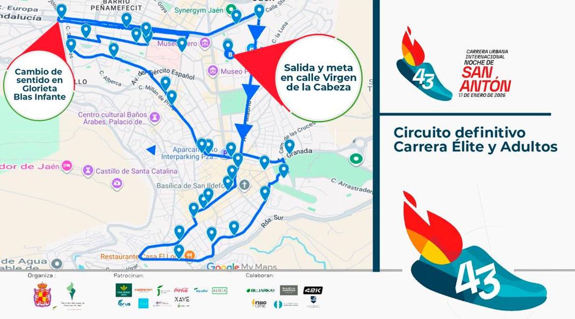 Nuevo recorrido. / Ayuntamiento de Jaén.