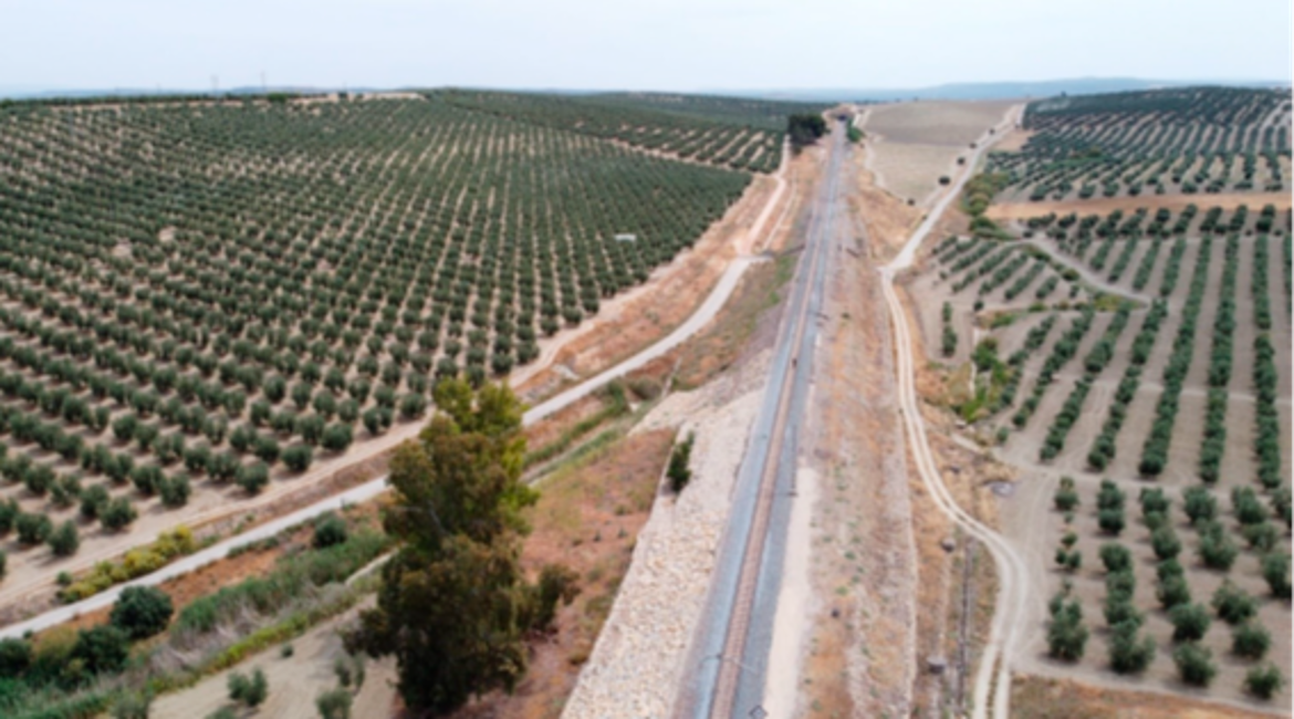 Ubicación de las labores de estabilización del terraplén.