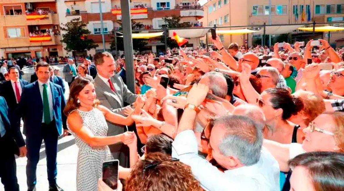 Visita oficial de los Reyes a Bailén para conmemorar el aniversario de la victoria en la guerra de la independencia en Bailén. Archivo.