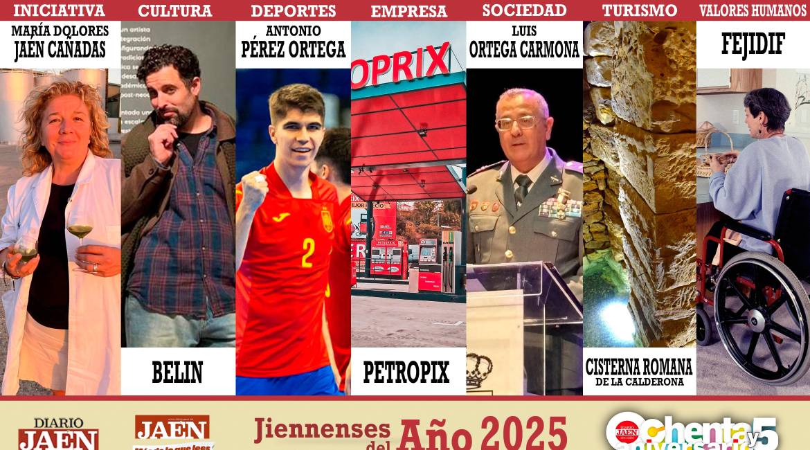 Jiennenses del Año 2025.