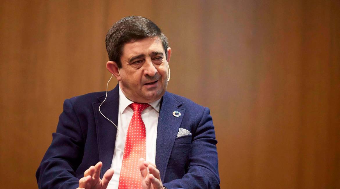 Francisco Reyes interviene en el foro “Andalucía desde sus territorios”. Archivo. / Joaquín Corchero / Europa Press.