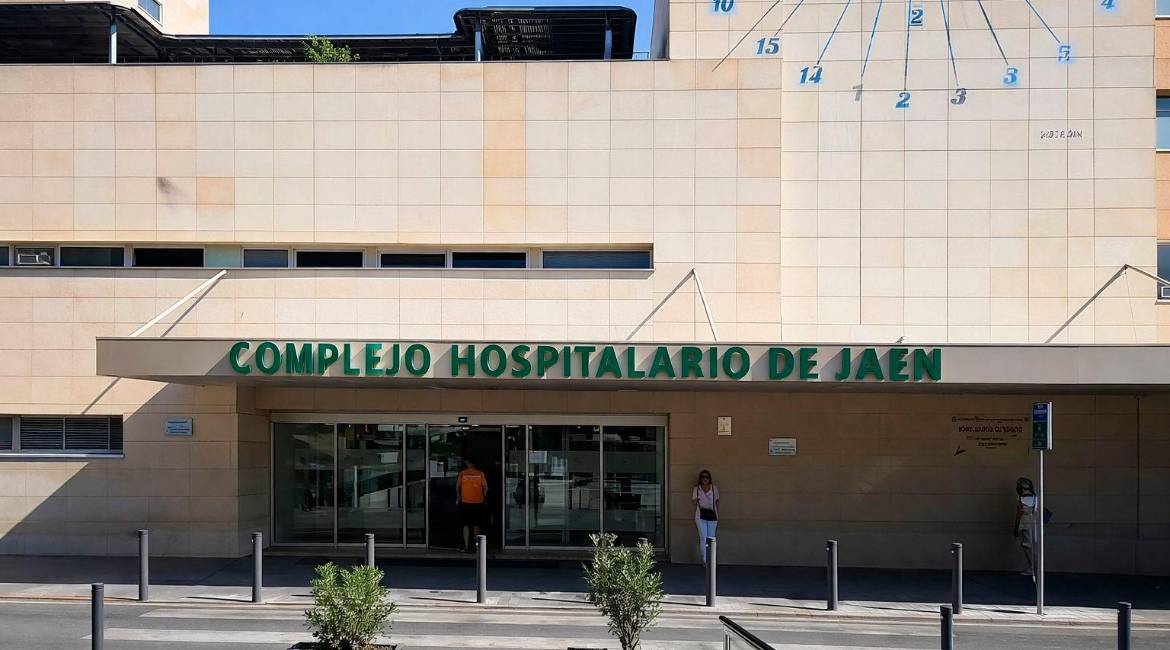 Acceso al Hospital de Jaén. Archivo. / Junta de Andalucía.