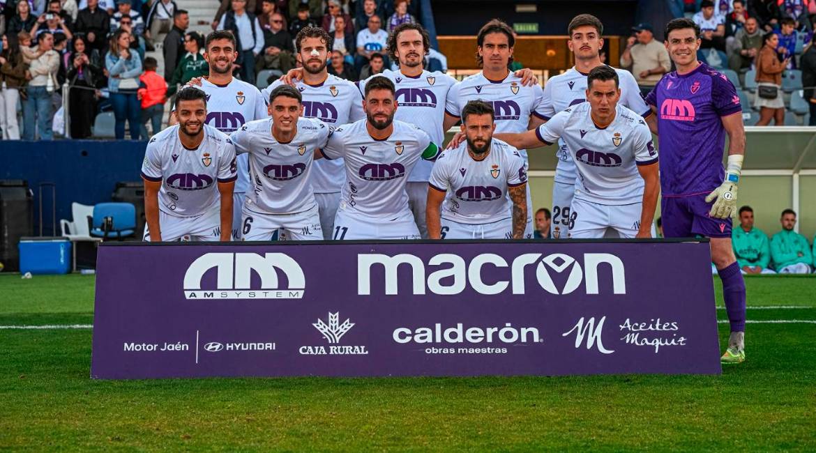 Alineación del Real Jaén para enfrentarse al Águilas FC. / Real Jaén.