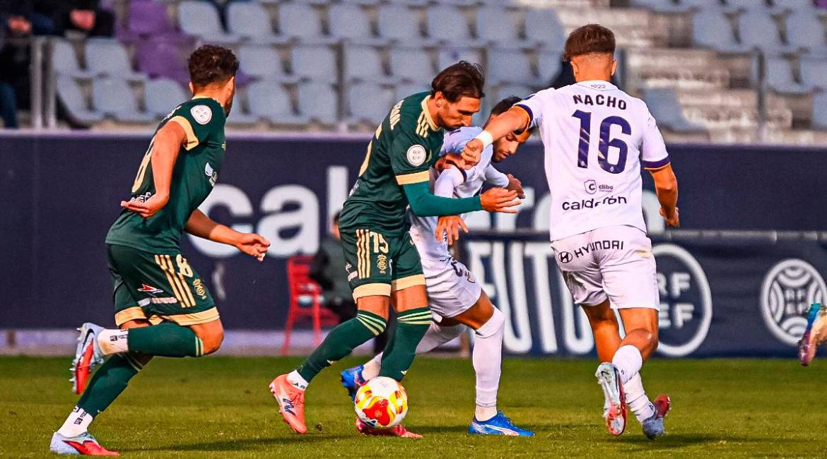 Partido entre el Real Jaén y el Recreativo de Huelva. / Miranda López / Real Jaén.