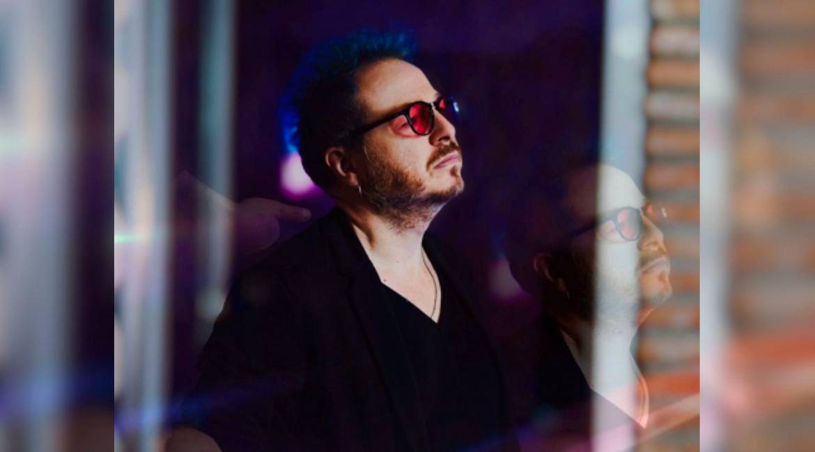 El artista baezano Pachi García Alis.