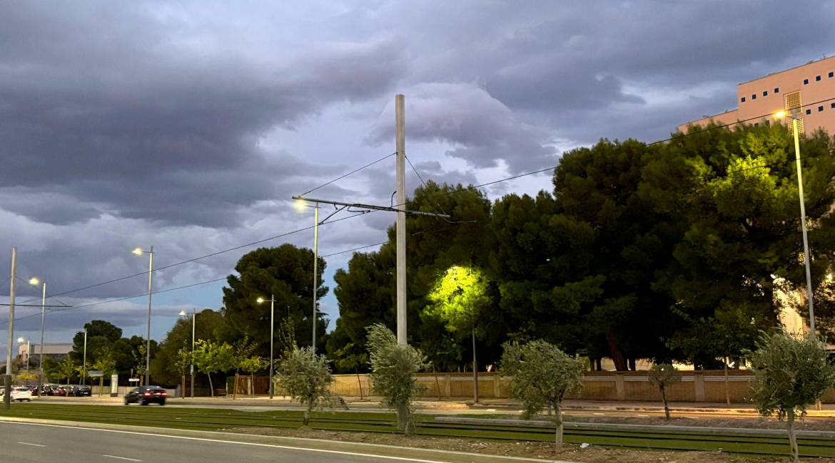 Jornada de lluvias ayer por la tarde. / Elisabeth Ruiz / Diario JAÉN.