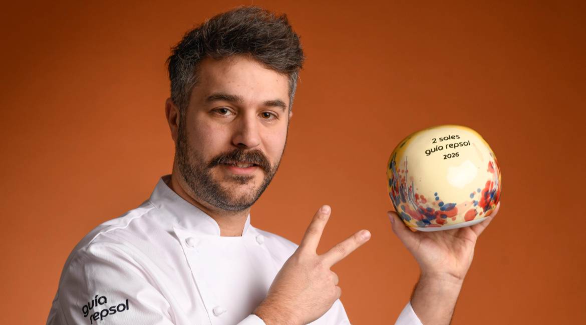 Juan Carlos García, del Restaurante Vandelvira. / Guía Repsol.