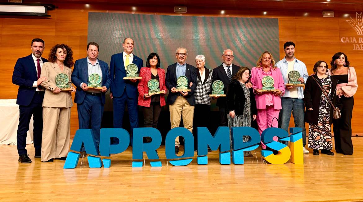 Gala conmemorativa del 60 aniversario de Aprompsi, en el Palacio de Ferias y Congresos de Jaén. / Junta de Andalucía.