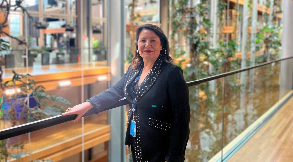 Carmen Crespo, eurodiputada del Partido Popular y presidenta de la Comisión de Pesca de la Unión Europea.