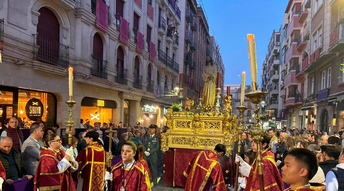 Jesús Preso, a su paso por Bernabé Soriano. / Elisabeth Ruiz.