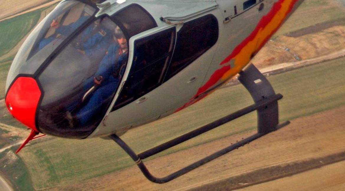 Imagen de los Airbus Helicopter EC-120 Colibrí del Ejército. / Ejército del Aire y del Espacio. 