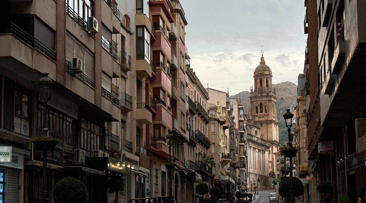 Imagen de archivo de cielo previo a una tormenta en Jaén capital. / Diario JAÉN.