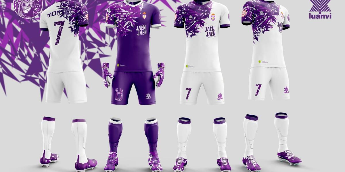 El Real Jaén enseña sus nuevas equipaciones El Real Jaén enseña sus nuevas equipaciones