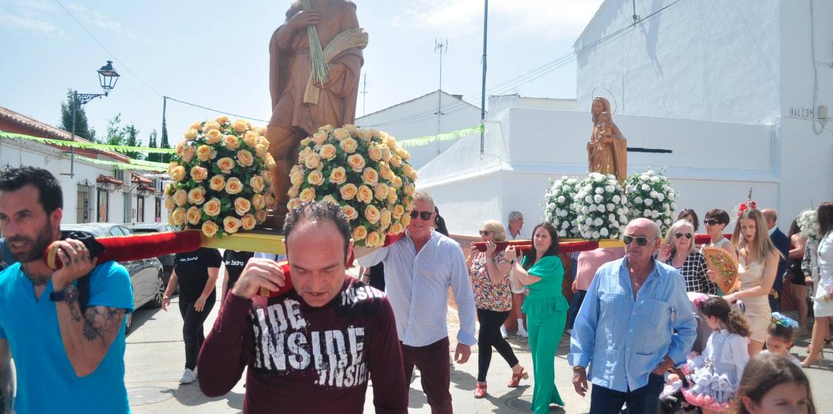 Las preciosas imágenes de un esperado reencuentro en Vegas de Triana Las preciosas imágenes de un esperado reencuentro en Vegas de Triana
