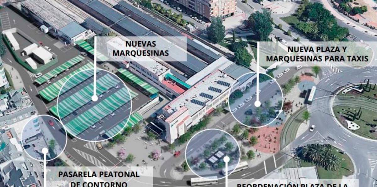 Cuatro millones de euros para mejorar el entorno de Renfe Cuatro millones de euros para mejorar el entorno de Renfe