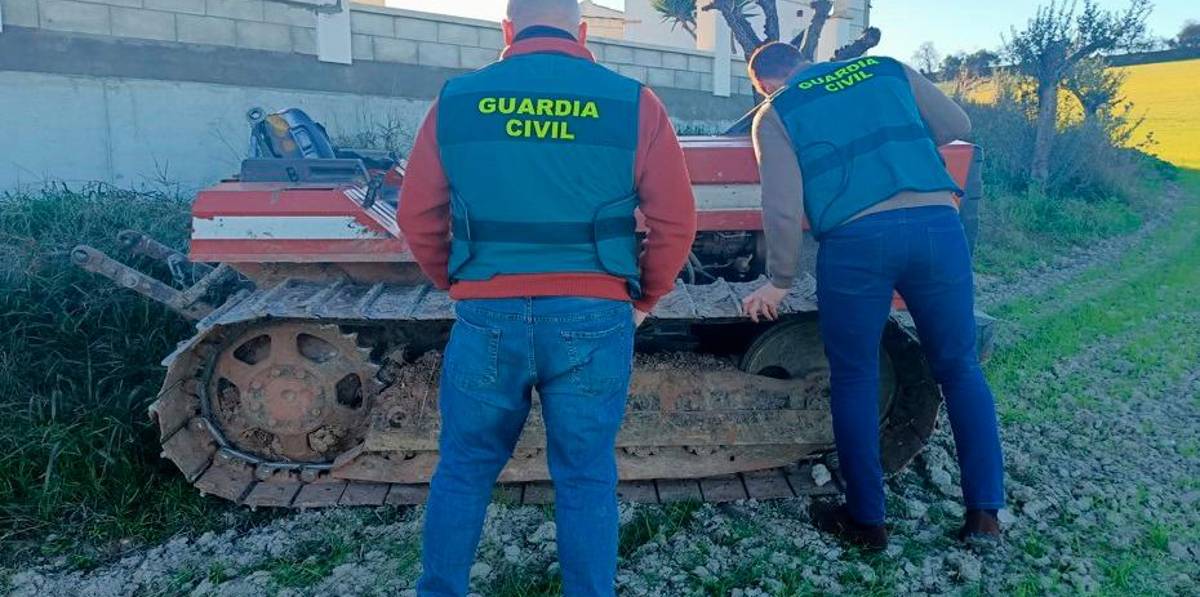 Roba un tractor hace dos años y le detienen ahora Roba un tractor hace dos años y le detienen ahora